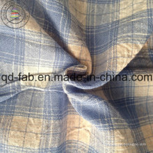 Tissu à rayures en lin à rayures en lin (QF13-0548)